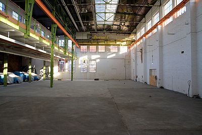 Hochbelastbarer Industrieboden in Eventhalle in Wurzen