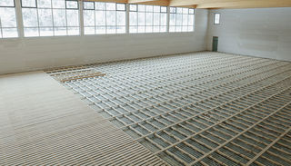 Installation surface, installation of the timber construction