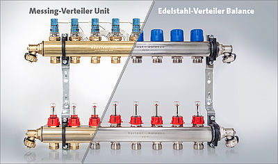 Quick-assembly manifold; complete manifold solution for surface heating